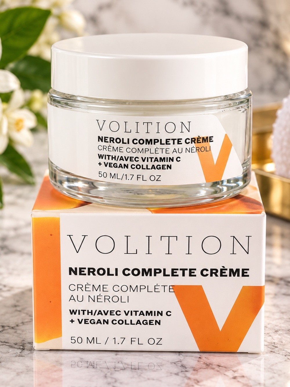 Volition Neroli Complete Crème with Vitamin C + Vegan Collagen 1.7 oz
